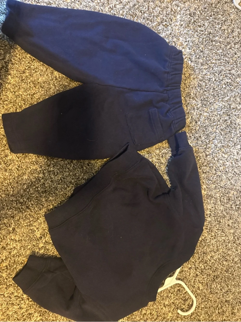 GAP Navy Blue Kids Sweatpants